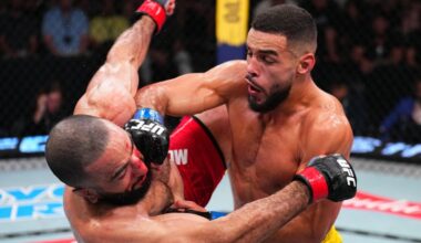 Gabriel Bonfim hands Belal Muhammad 3rd straight loss with striking clinic at UFC Vegas 118