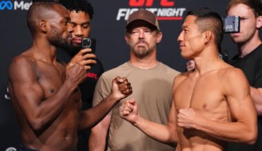 UFC Vegas 119 Start Time, Full Fight Card Details