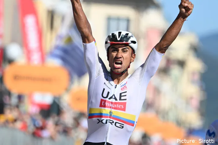 Jhonatan Narváez at the Giro d’Italia 2026