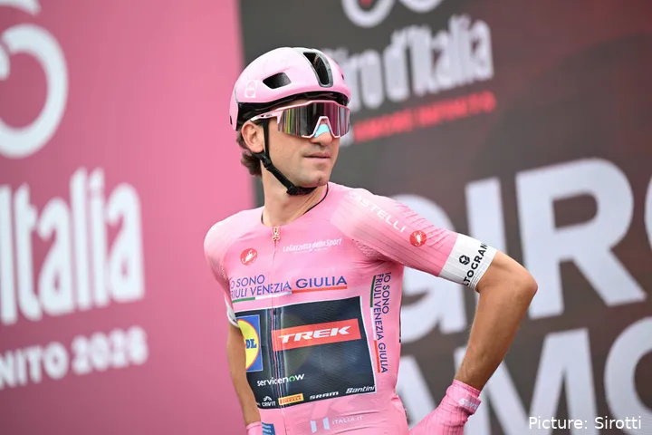 Giulio Ciccone during stage 5 of the 2026 Giro d'Italia