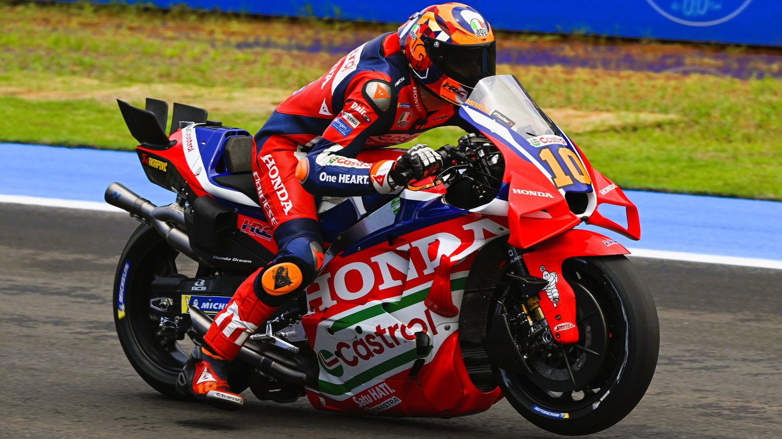 Luca Marini, practice start, MotoGP 2026. 