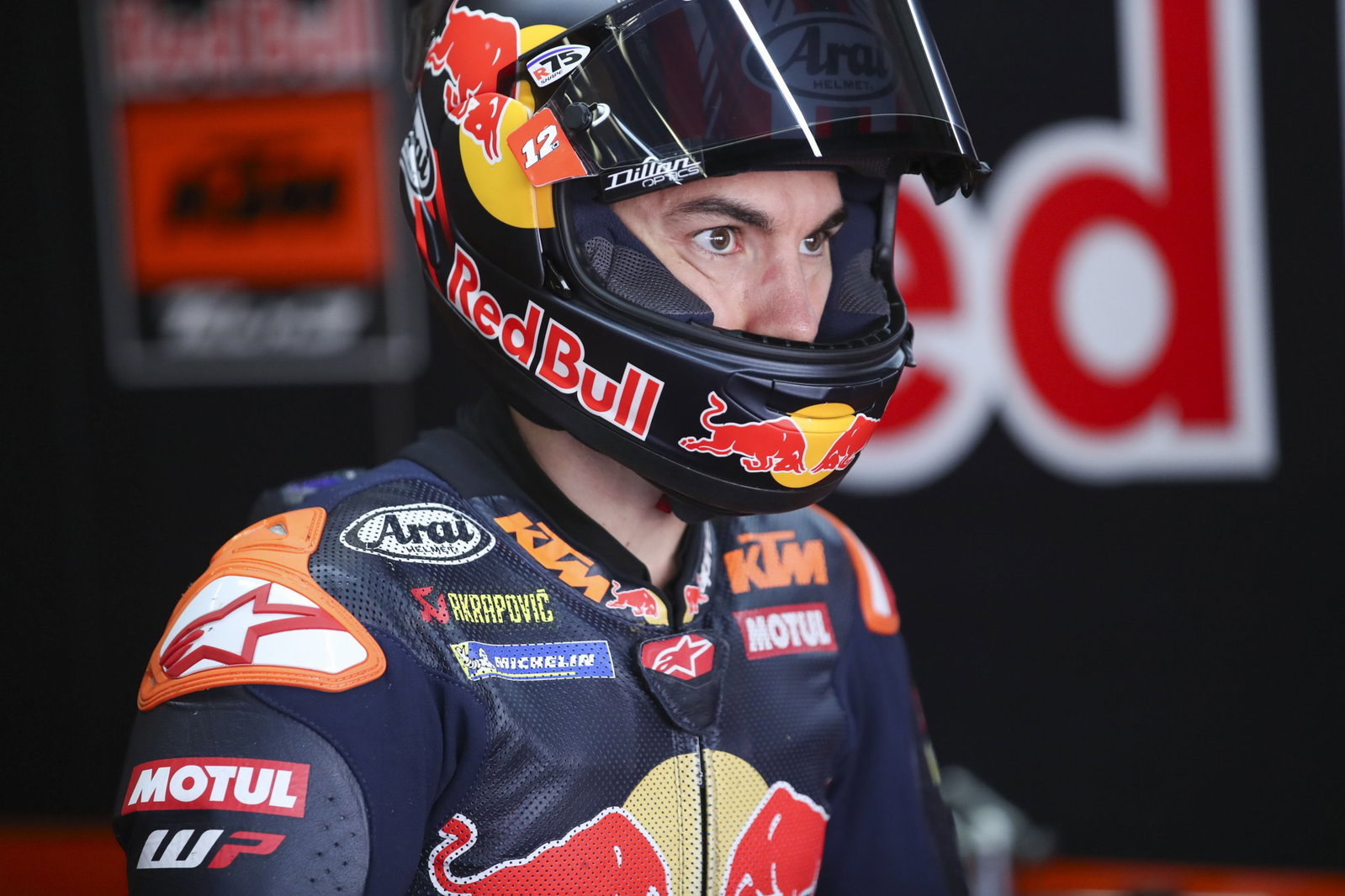 Maverick Vinales, 2026 MotoGP Italian Grand Prix, leaving pit box. Credit: Gold and Goose.