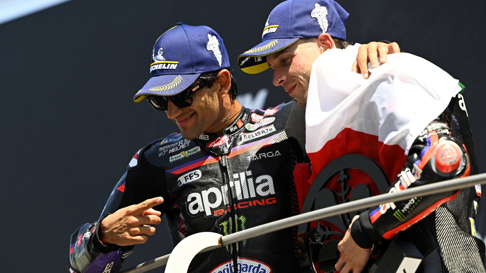 Jorge Martin, Marco Bezzecchi, 2026 Italian MotoGP.