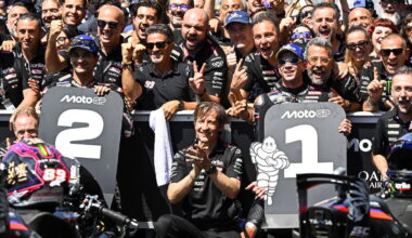 Marco Bezzecchi, Jorge Martin, Aprilia, 2026 Italian MotoGP.