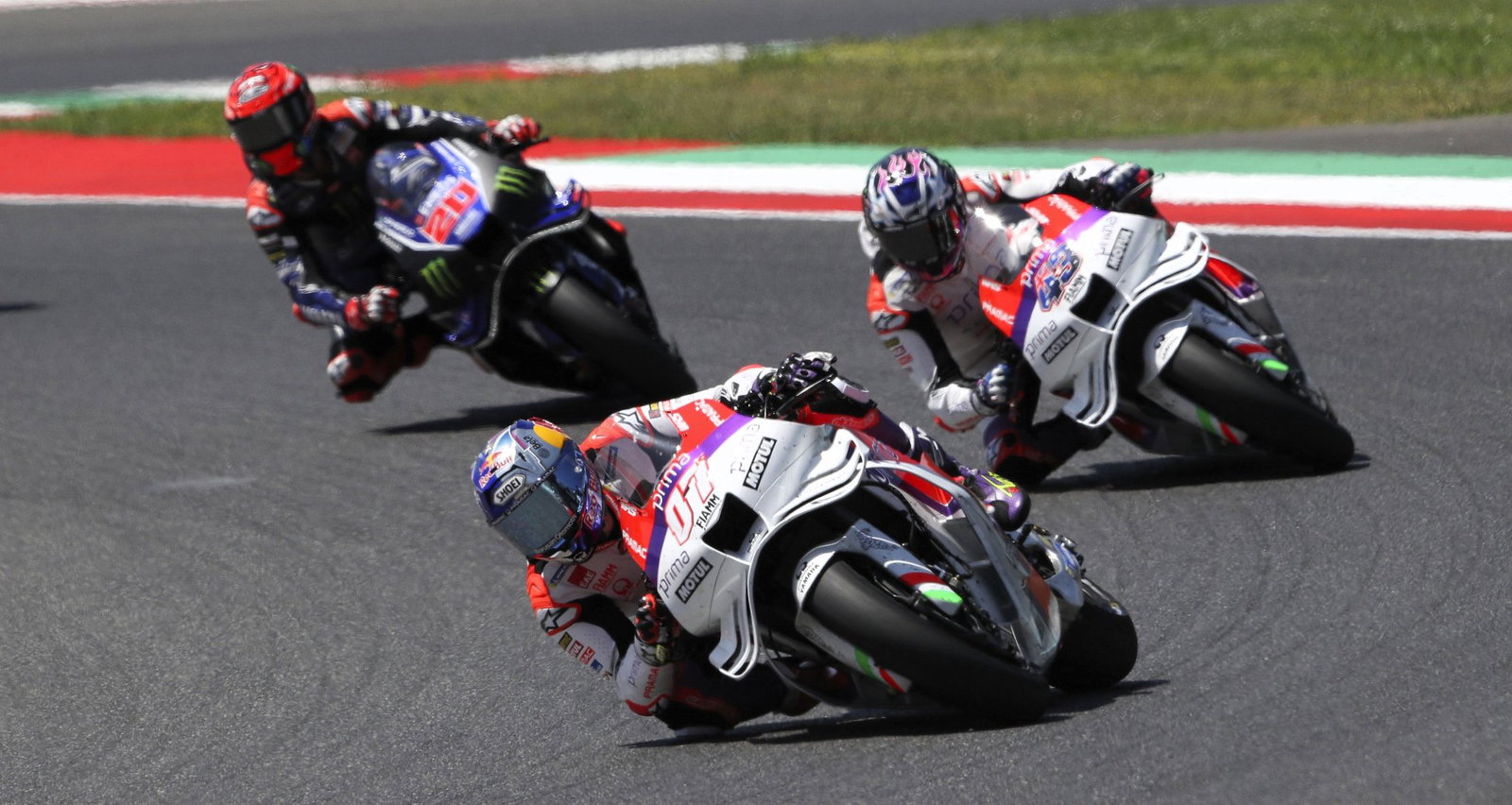 Razgatlioglu, Miller, Quartararo, 2026 Italian MotoGP.