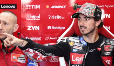 Pecco Bagnaia, Cristian Gabarrini, 2026 Italian MotoGP.