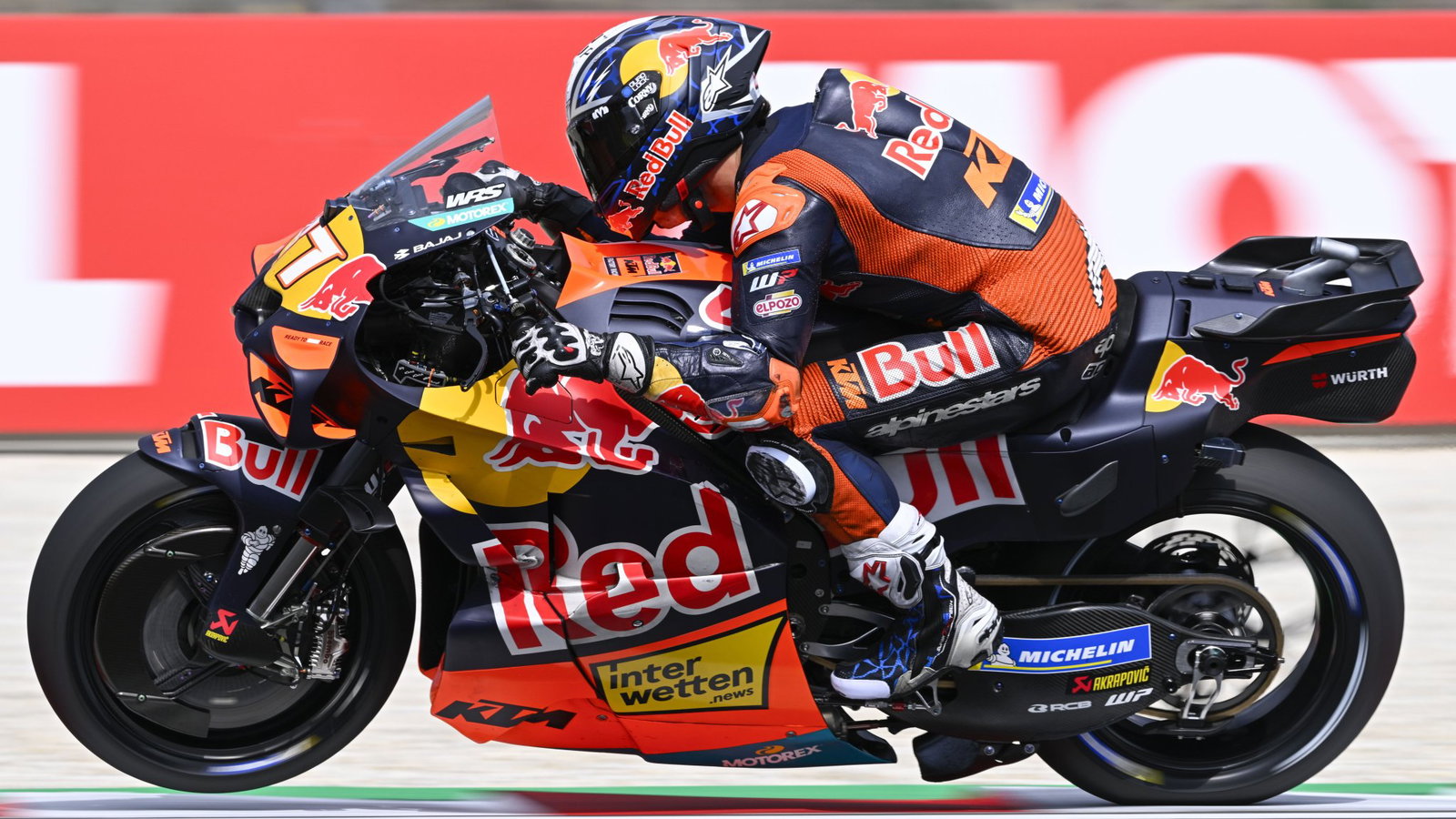 Pedro Acosta, 2026 MotoGP Hungarian Grand Prix. Credit: Gold and Goose.