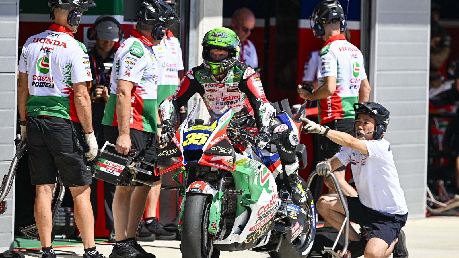 Cal Crutchlow, 2026 Hungarian MotoGP. 