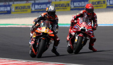 Pedro Acosta, Marc Marquez, 2026 Hungarian MotoGP.