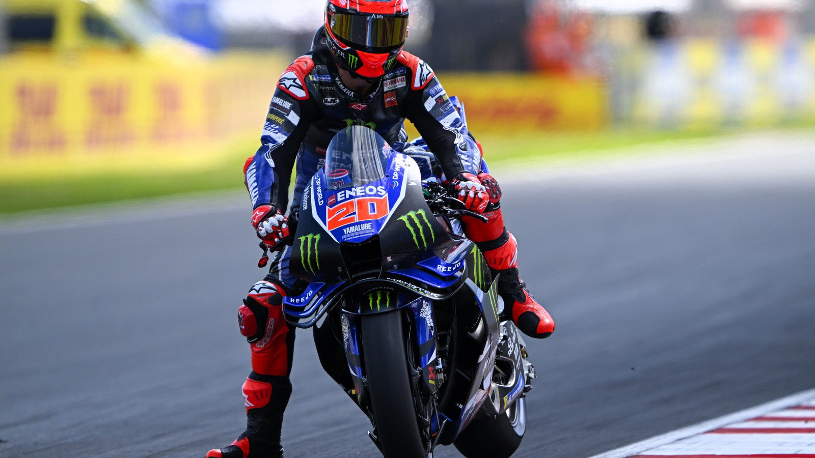 Fabio Quartararo, 2026 Hungarian MotoGP. 