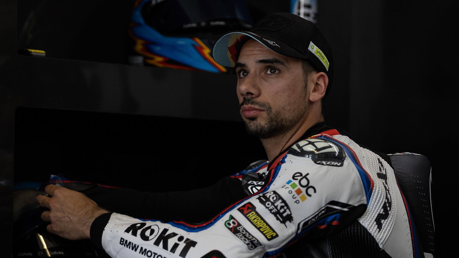 Miguel Oliveira, 2026 Emilia-Romagna WorldSBK, pit box. Credit: Gold and Goose.