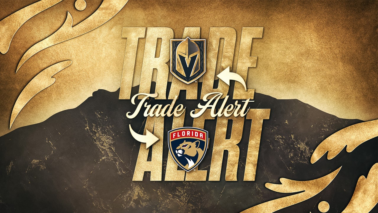 Golden Knights Acquire Third-Round Pick from Panthers for Akira Schmid