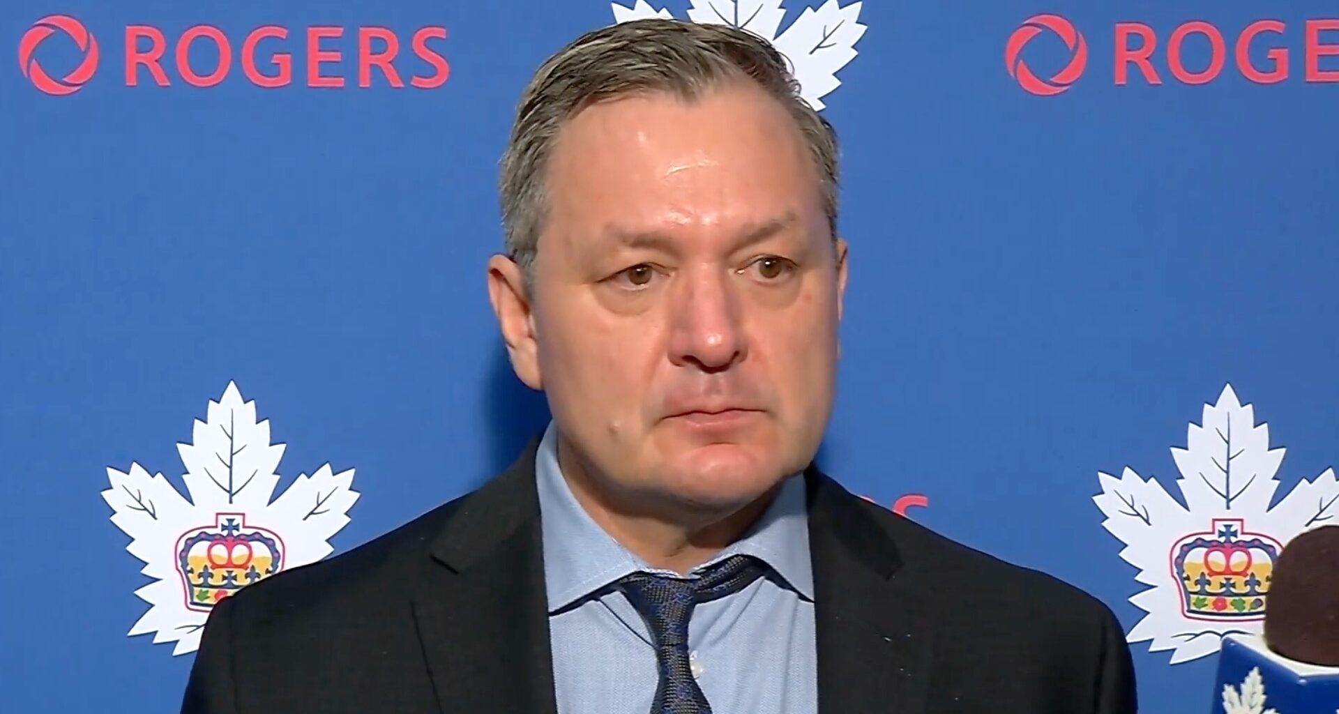 John Gruden on the officiating in the Marlies’ Game 3 loss to WBS: “They’re trying to protect the goalies, and they should… They said they would start taking one, but it just seems like it’s one of our guys, not one of theirs”