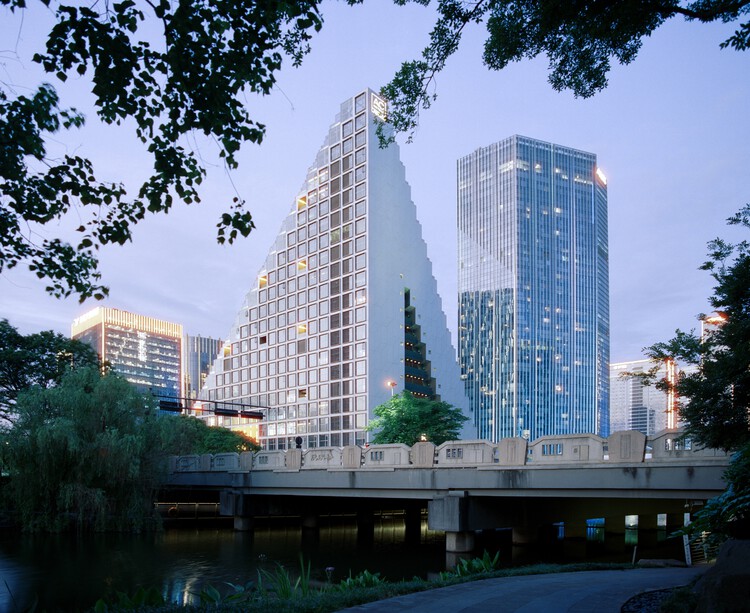 Hangzhou Prism / OMA - Exterior Photography, Cityscape