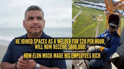 He joined SpaceX as a welder for $28 per hour, will now receive $880,000: How Elon Musk made his employees rich
