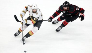 Theodore among top performers for Golden Knights in Game 1 of Stanley Cup Final
