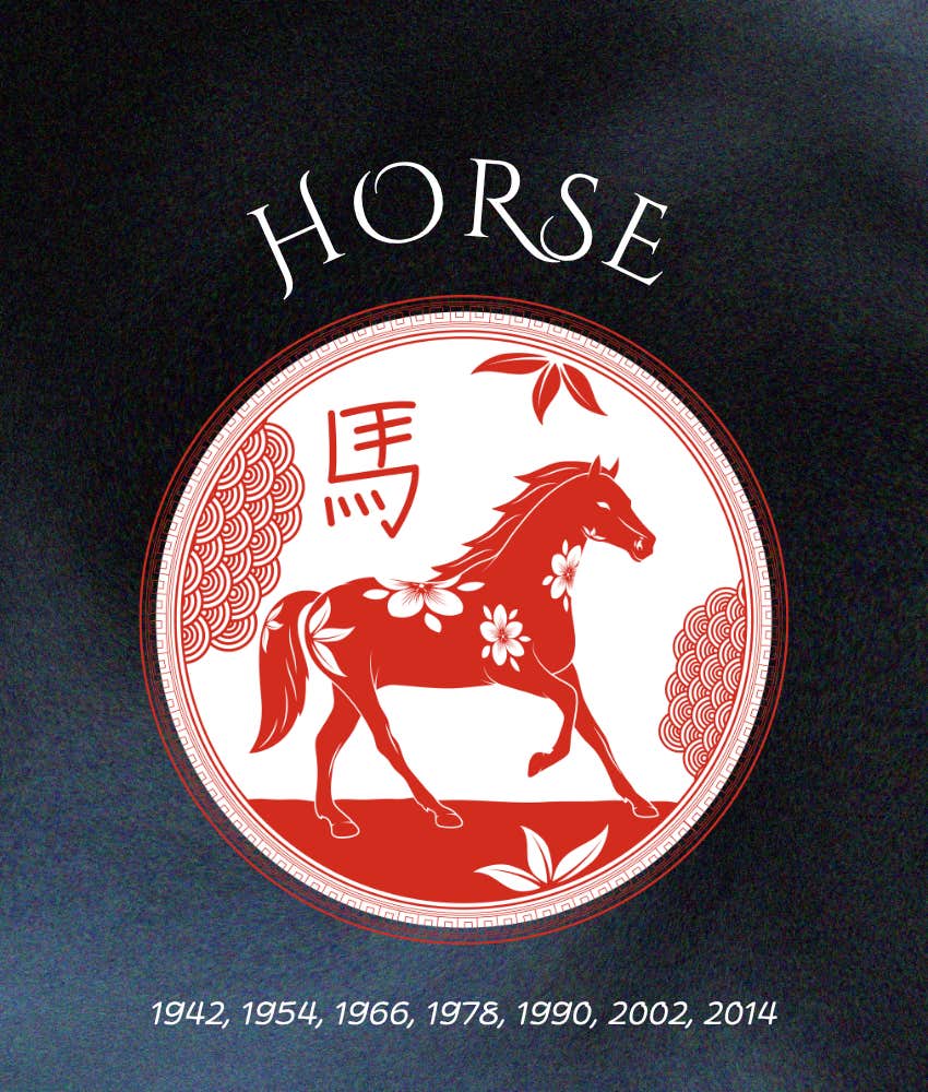 horse chinese zodiac signs luck prosperity june 15 - 21, 2026