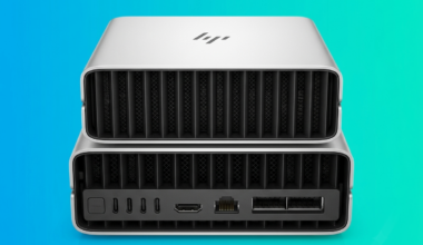 Mac challenger: Nvidia RTX Spark HP mini PC previewed with ConnectX-7 ports, up to 128GB RAM