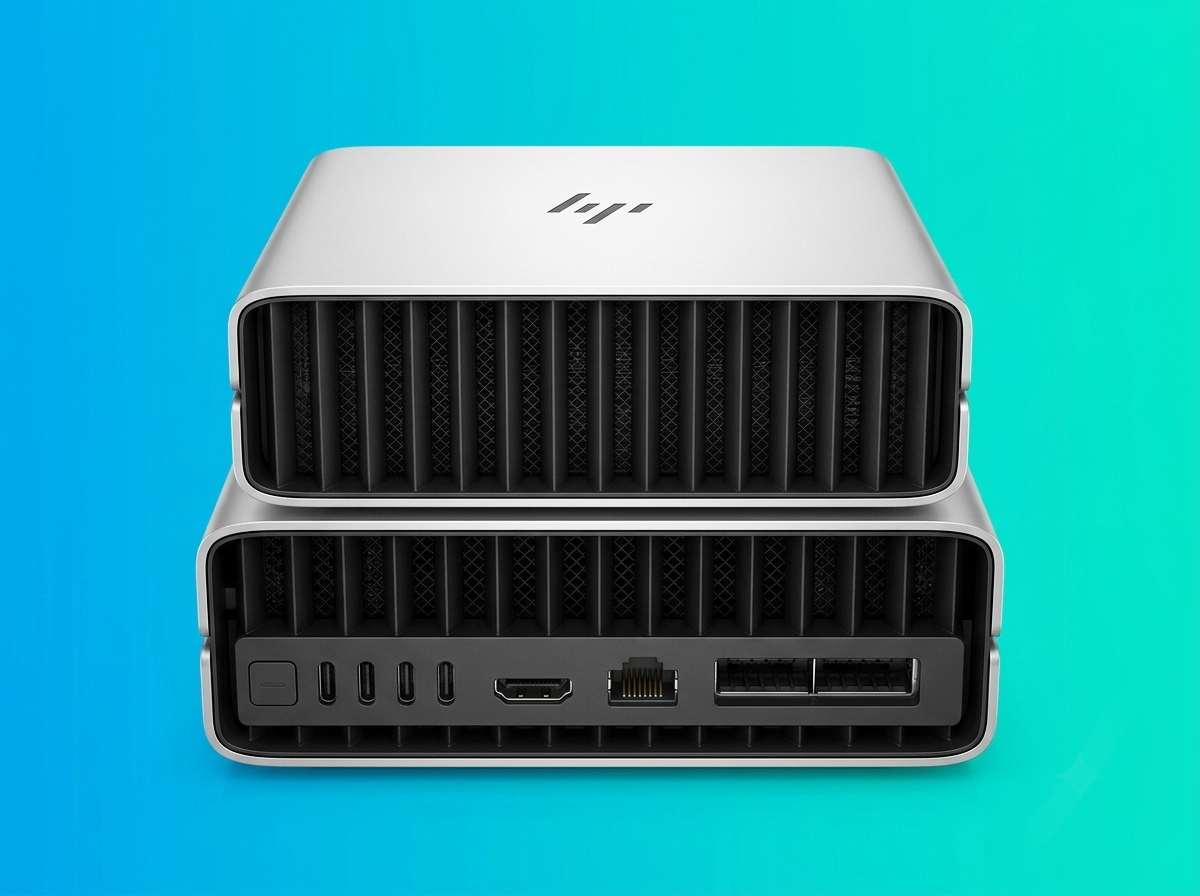 Mac challenger: Nvidia RTX Spark HP mini PC previewed with ConnectX-7 ports, up to 128GB RAM