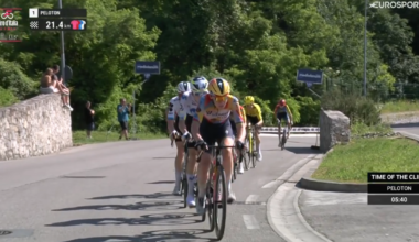 Van der Breggen accidentally wins the Giro Women blue jersey