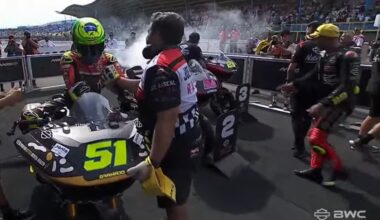 MotoGP, Assen: Granado triumphs, Iannone's bike catches fire in parc fermé