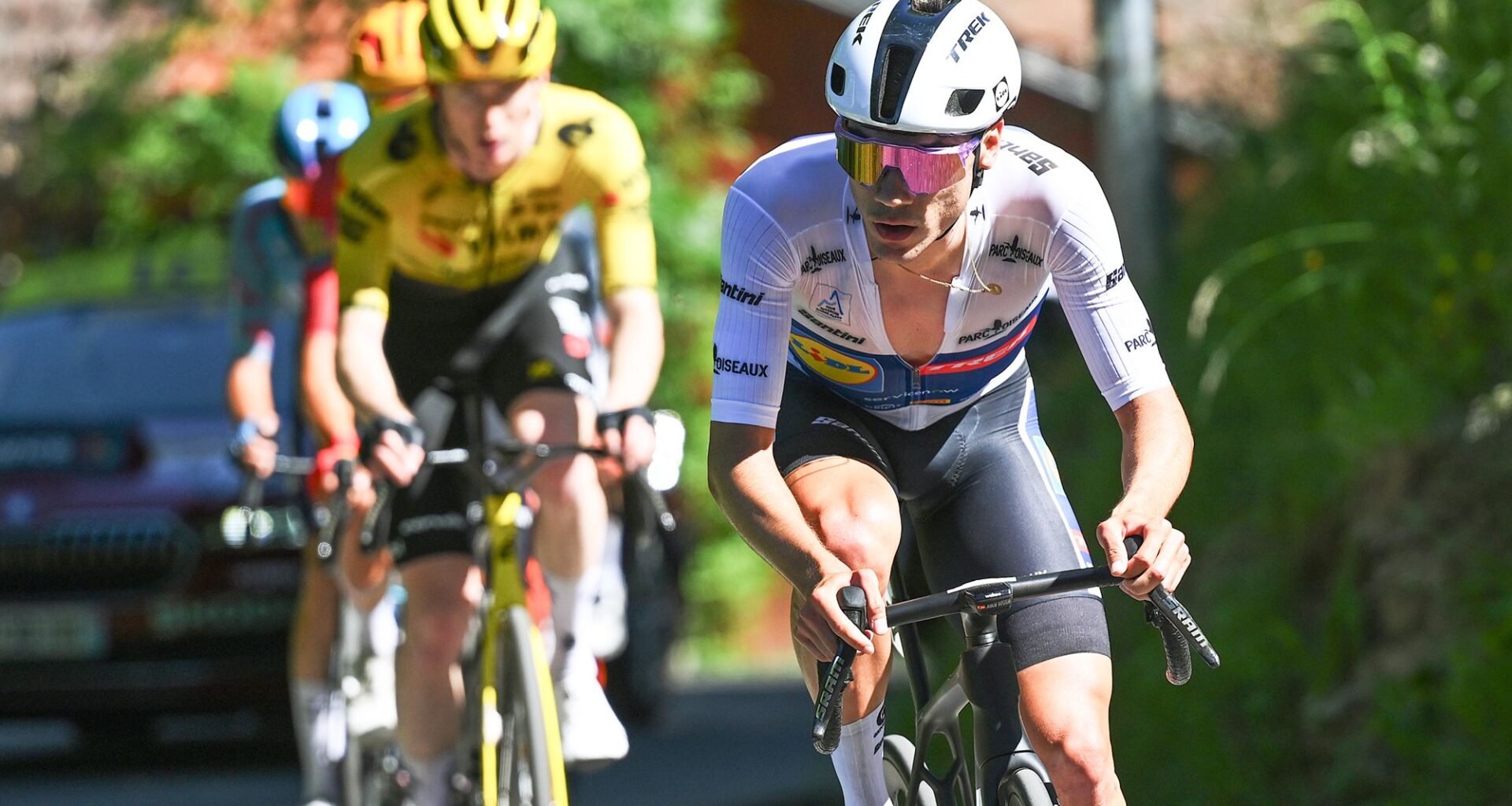 'He was just on another level' – Juan Ayuso satisfied with Tour Auvergne-Rhône-Alpes podium after losing out in battle with former teammate Isaac del Toro