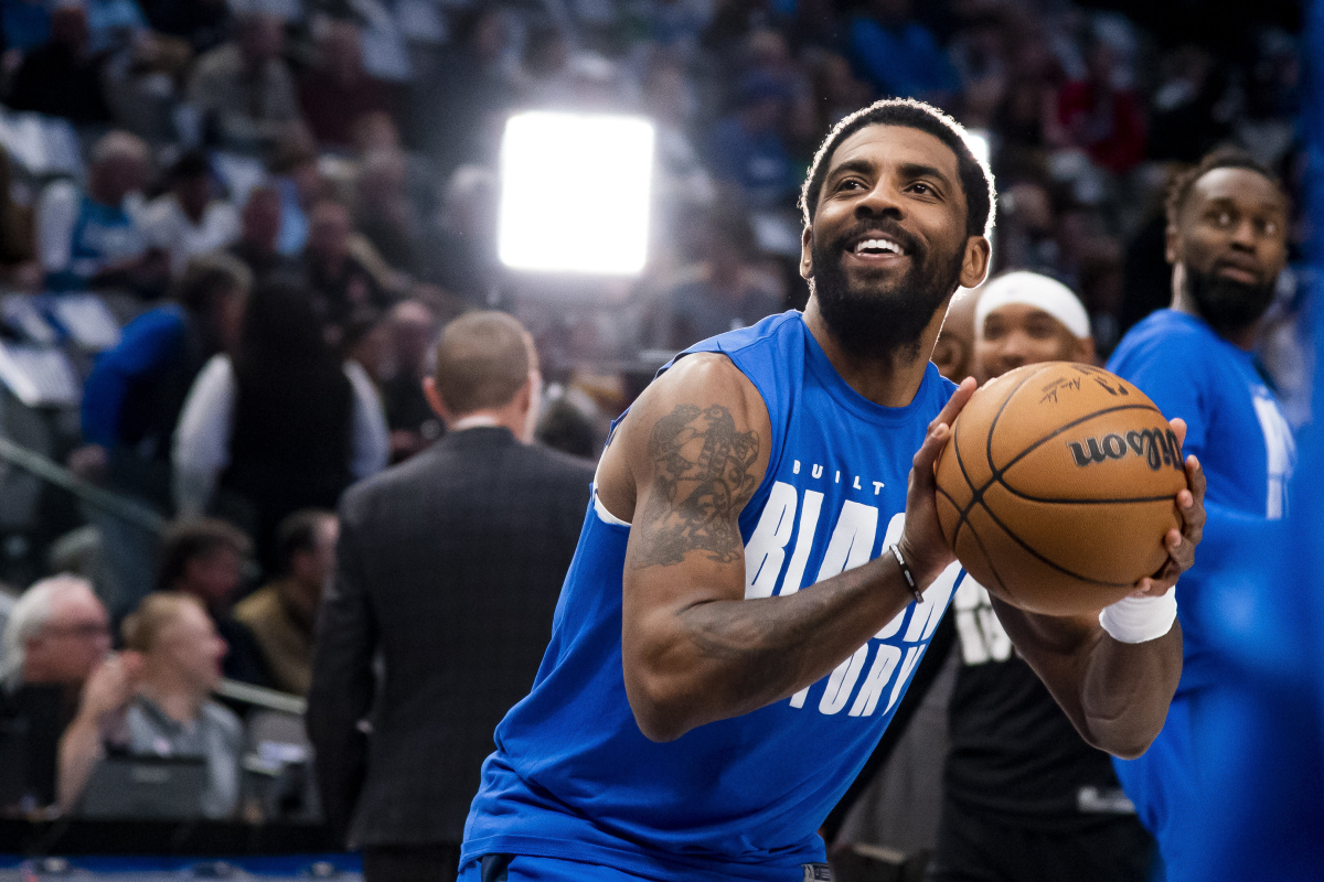 Kyrie Irving turns heads in first major basketball activity since ACL injury