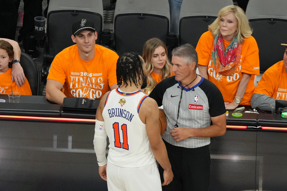 NBA investigating fans over vulgar Jalen Brunson taunts during Game 1 vs. Spurs