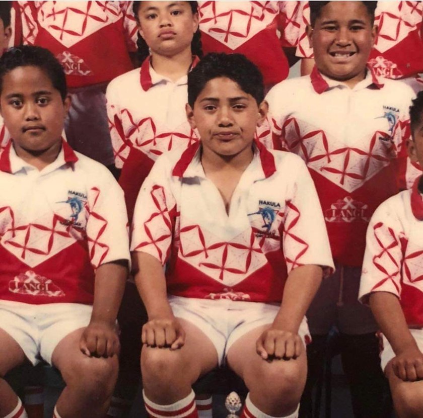 Jason Taumalolo represented his Tongan heritage from a young age at junior carnivals in Auckland.