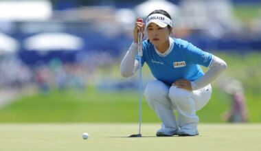 Pro previously suspended for cheating in contention at KPMG Women's PGA