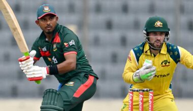 LIVE: Australia chasing 275 to avoid ODI whitewash