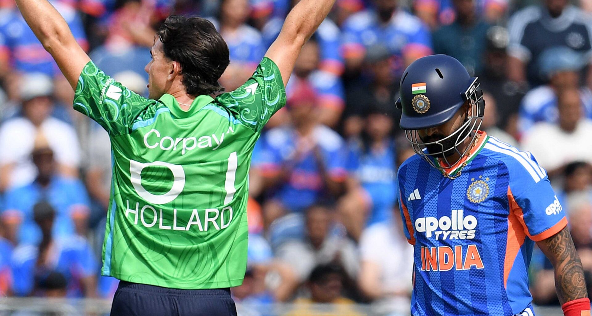 Ireland make history with stunning T20 win over India