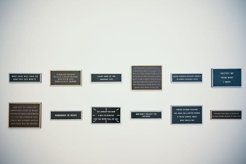 Installation Views of Jenny Holzer: Wrong Answers