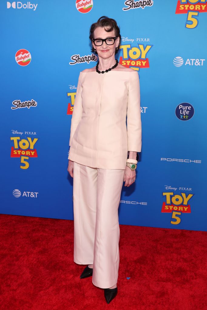 Joan Cusack at the "Toy Story 5" premiere