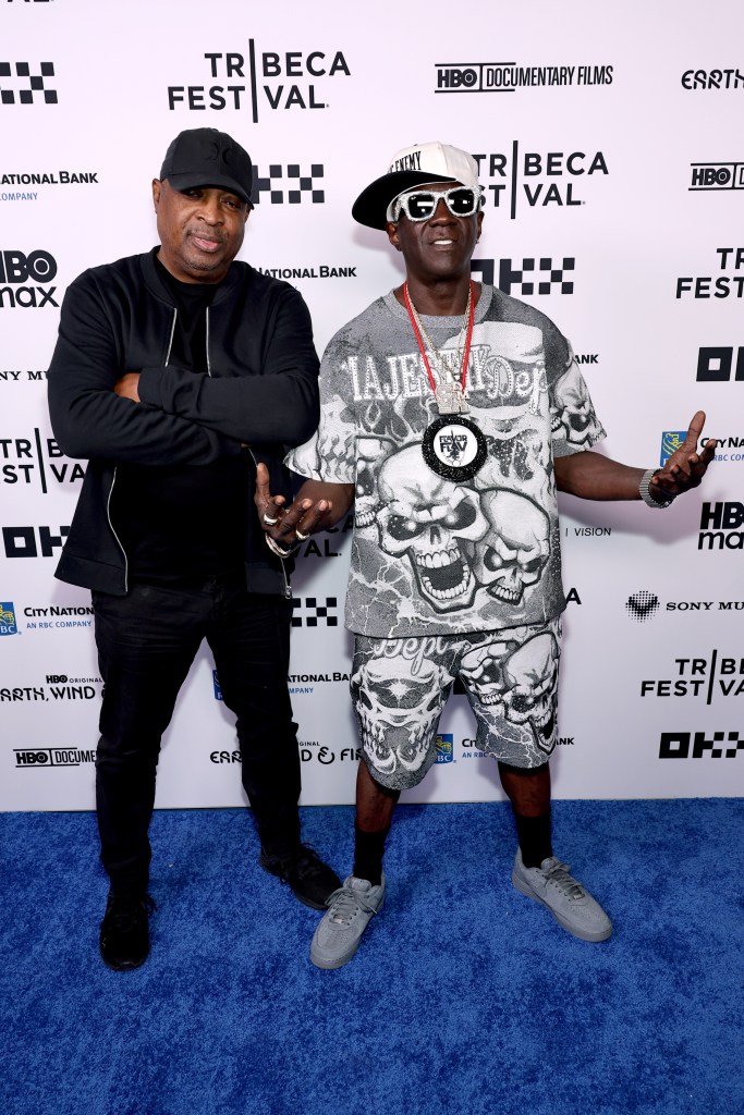 Chuck D and Flavor Flav of Public Enemy attend the 2026 Tribeca Festival 