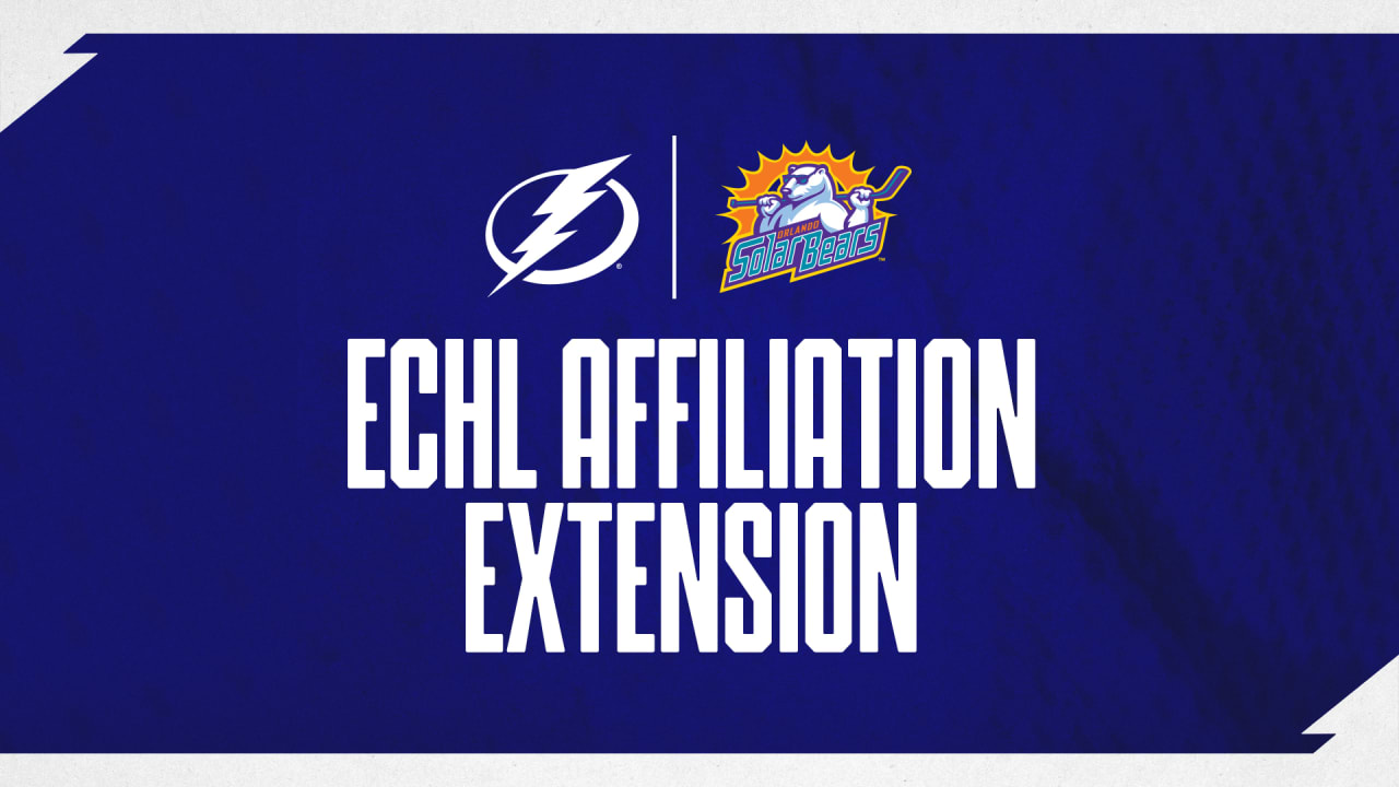Lightning extend affiliation with ECHL's Orlando Solar Bears