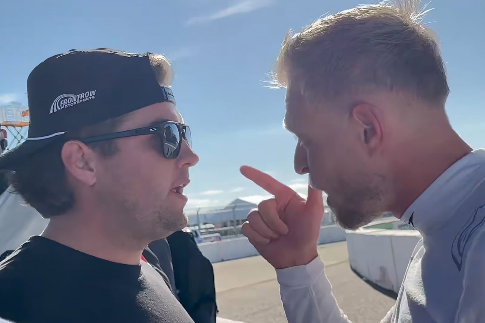 Ex-F1 firebrand in heated NASCAR confrontation