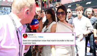 Kim Kardashian F1 Monaco ‘Snub’ Divides Fans After Martin Brundle Moment