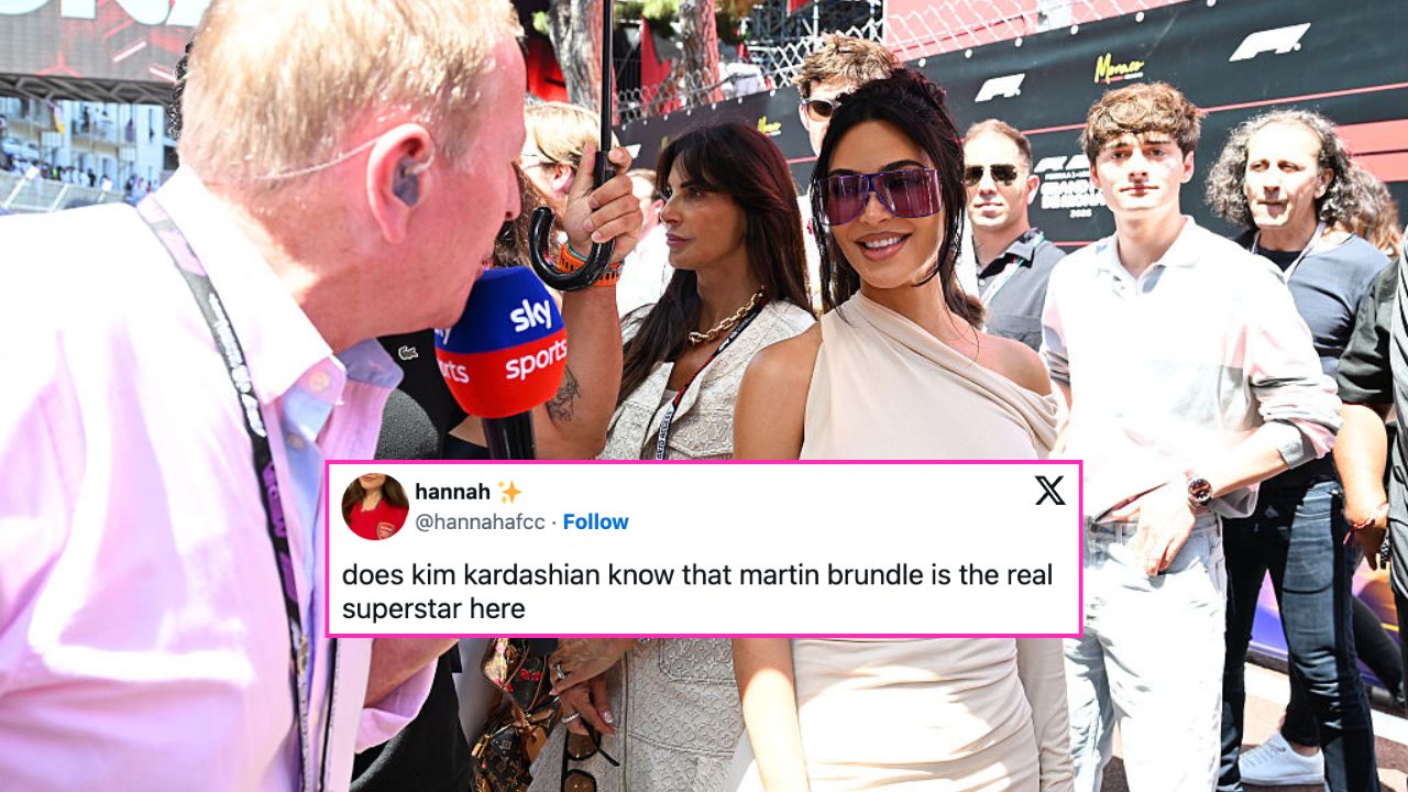Kim Kardashian F1 Monaco ‘Snub’ Divides Fans After Martin Brundle Moment