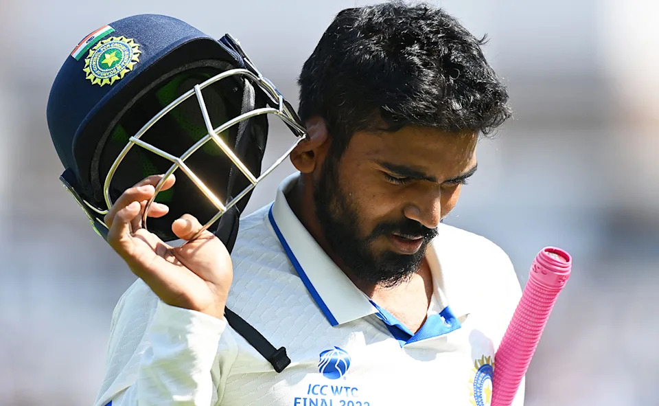 KS Bharat, pictured here during the World Test Championship final between India and Australia in 2023.