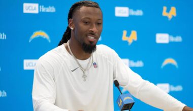 Chargers WR Quentin Johnston aiming for career year under OC Mike McDaniel: 'I'm really fired up'