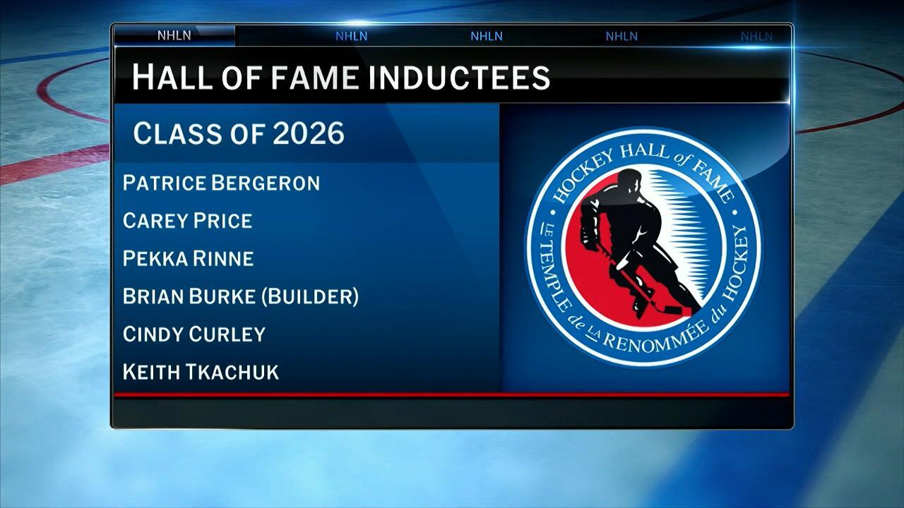 2026 Hockey Hall of Fame class announced