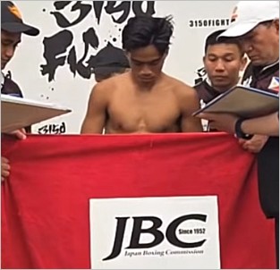 Weights from Japan: Llover - 117.7 lbs., Angeletti