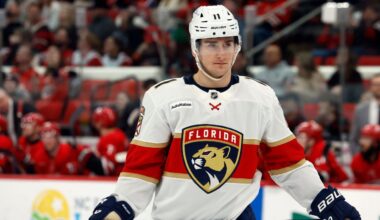 Kraken acquire Mackie Samoskevich from Panthers for two draft picks