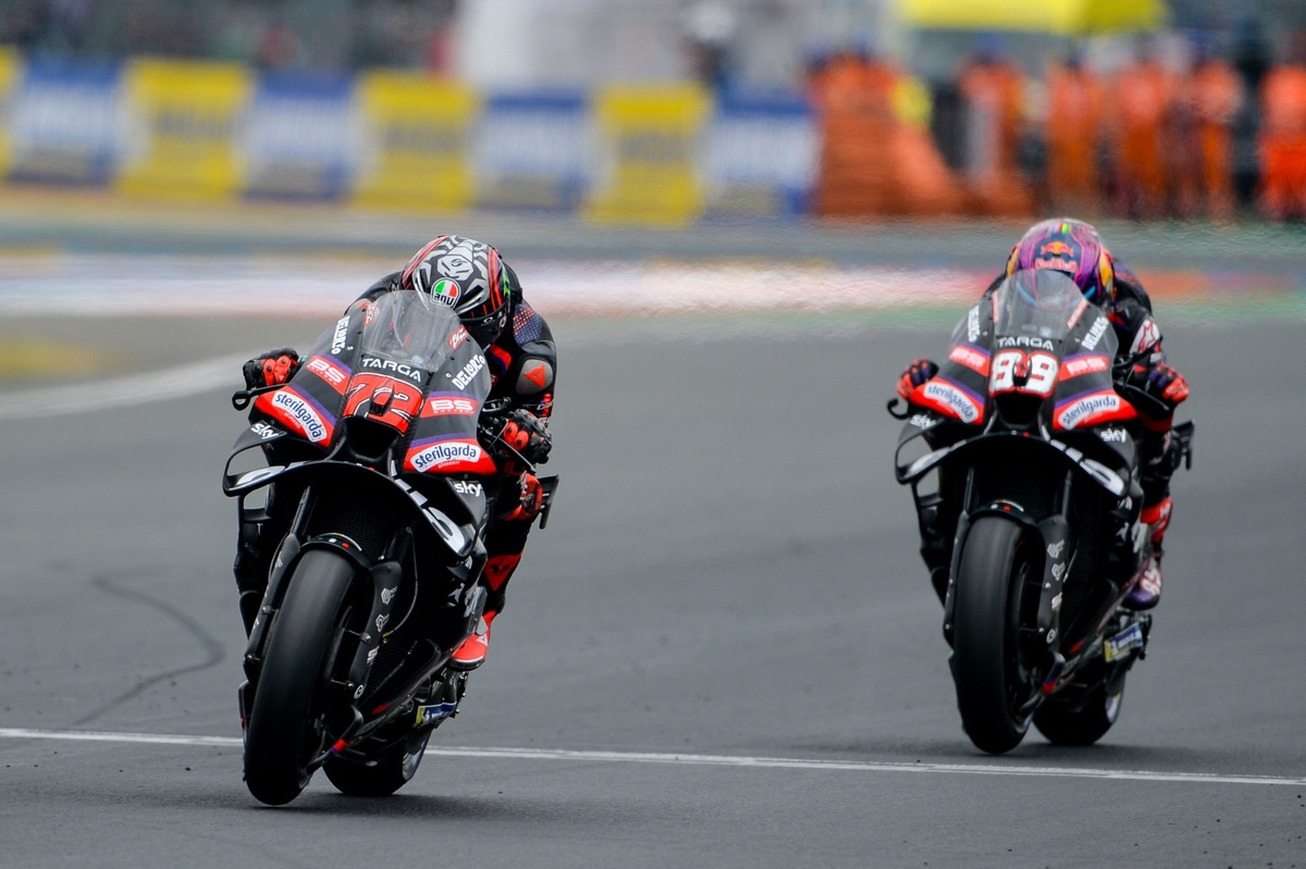How Martin and Bezzecchi differ in fight for MotoGP title