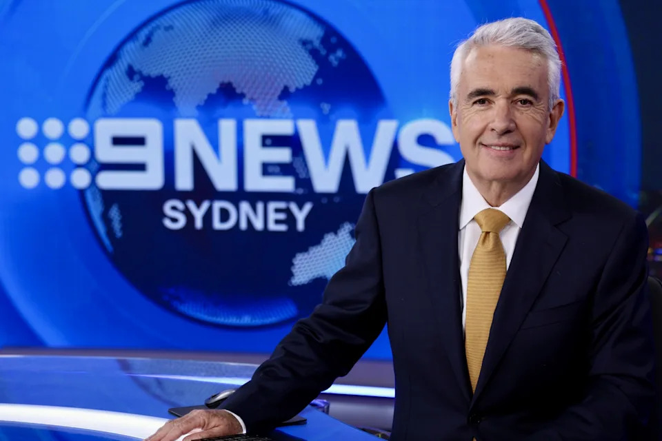 Mark Burrows has been at Channel 9 for more than two decades and will take over from Georgie Gardener's role.