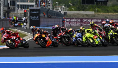 Start, 2026 Hungarian MotoGP.