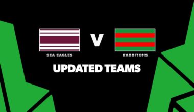 Updated Team Lists: Sea Eagles vs Rabbitohs - Round 14, 2026