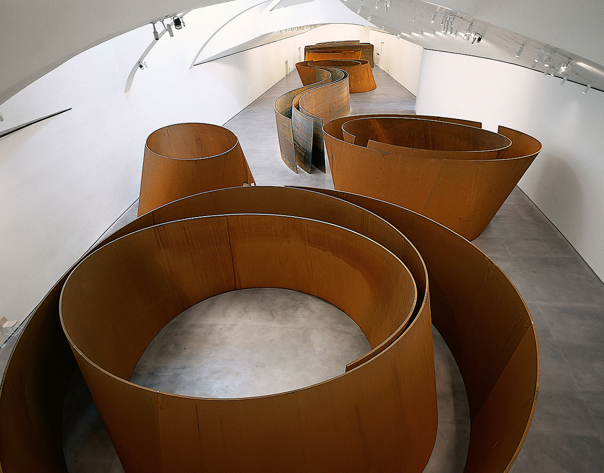 The Matter of Time, by Richard Serra. Source: Guggenheim Museum, Bilbao