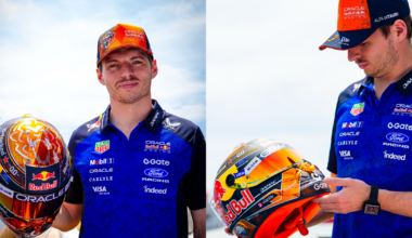 Max Verstappen unveils new look as Red Bull return home
